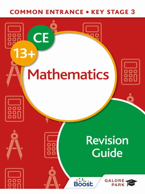 cover image of Common Entrance 13+ Mathematics Revision Guide